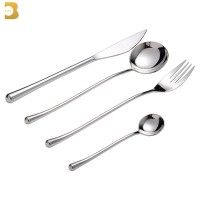 fashion tableware bright silver cuttlery set stainless steel cutlery