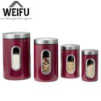 4 in 1 kitchen canister set